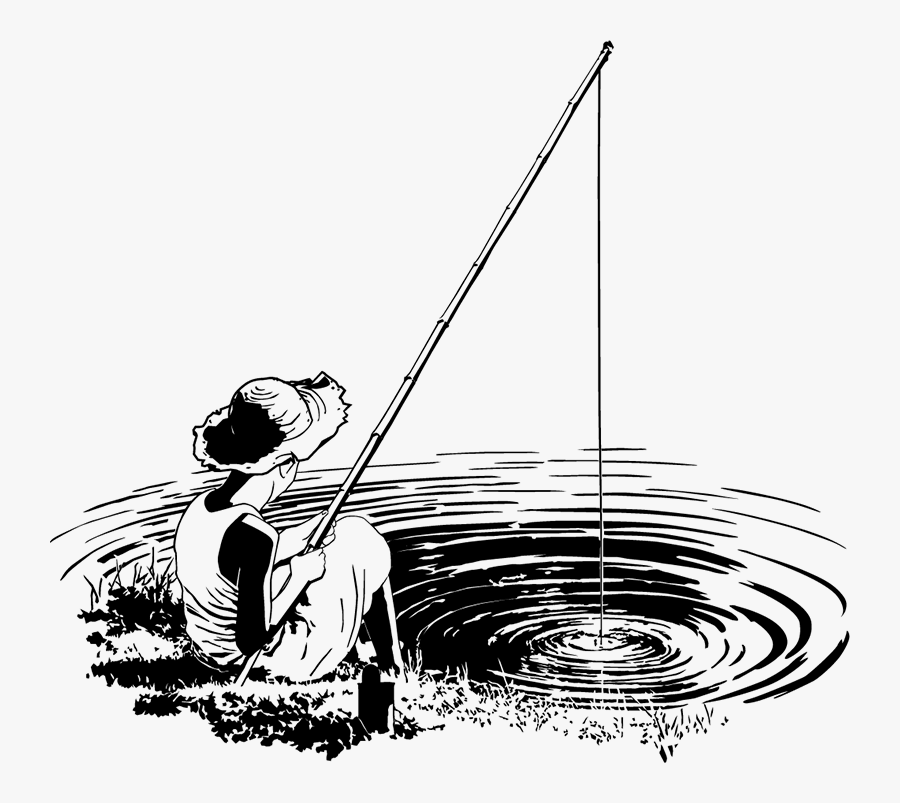 Tom Sawyer Fishing - Tom Sawyer Clip Art, Transparent Clipart