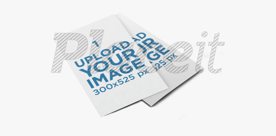 Clip Art Business Cards Vertical - Flyer, Transparent Clipart