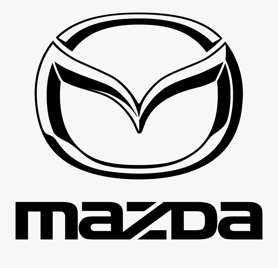 Logo Solid Black Vertical - Mazda Bt 50 Logo, Transparent Clipart