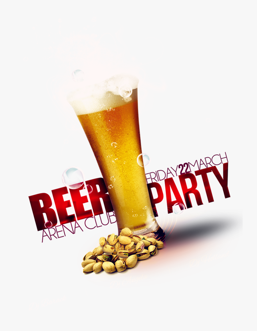 Festival Party Beer Flyer Poster Hd Image Free Png - Lager, Transparent Clipart