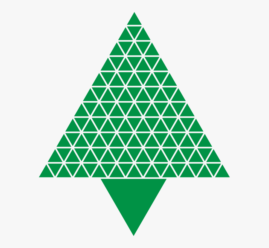 Triangle,symmetry,area - Seattle Public Library, Transparent Clipart