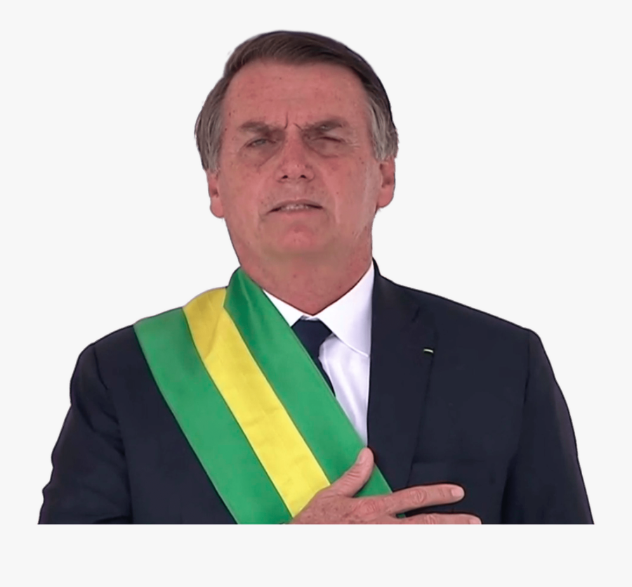 Jair Bolsonaro At Inauguration - Bolsonaro Transparent Background, Transparent Clipart