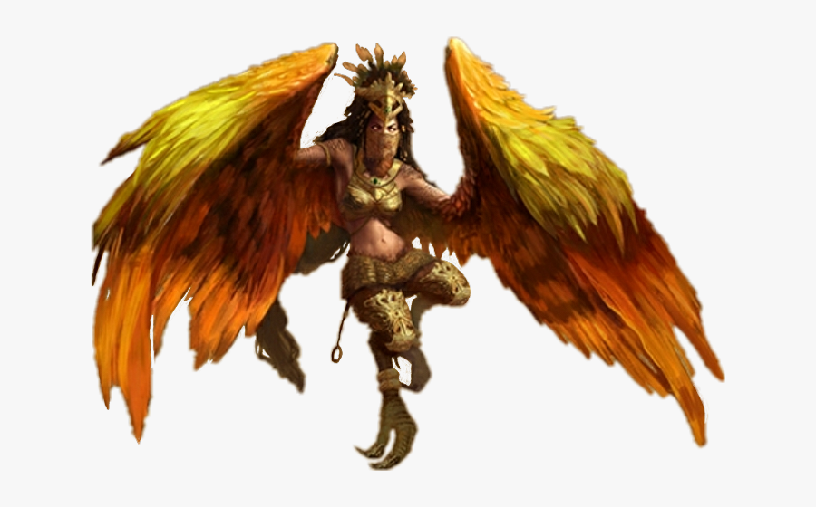 Sticker Stickers Ftesticker Ftestickers Harpy Freetoedit - Heroes Of Might And Magic Harpy, Transparent Clipart
