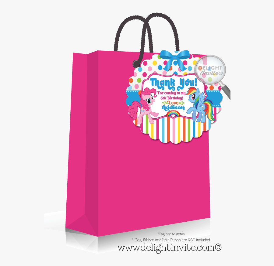 My Little Pony Clipart Thank You - Alice In Wonderland Thank You Tags, Transparent Clipart