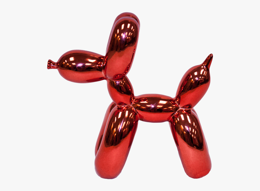 Balloon Dog By Jeff Koons - Dog Clipart Balloon Animal Dog Transparent Background, Transparent Clipart