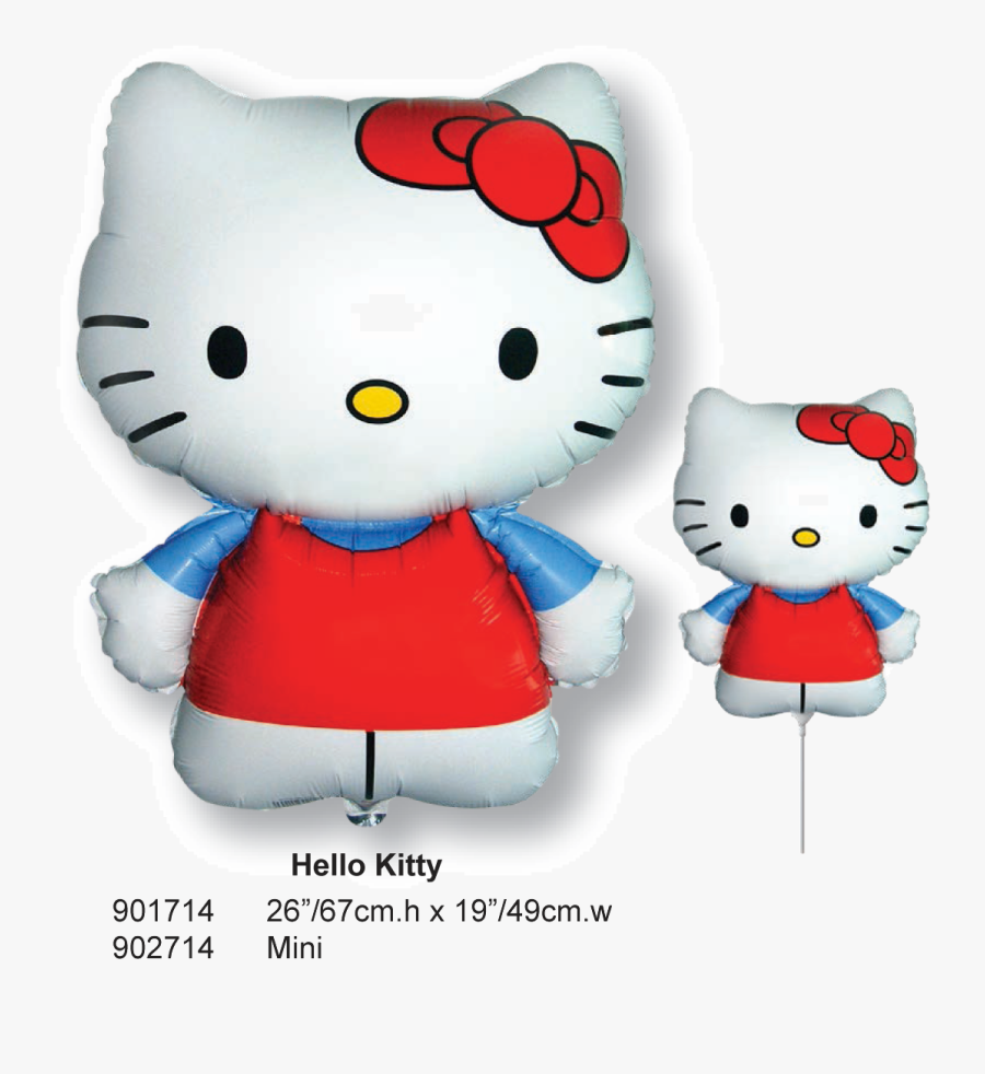 Balloon Clipart , Png Download - Helium Ballon Hello Kitty, Transparent Clipart