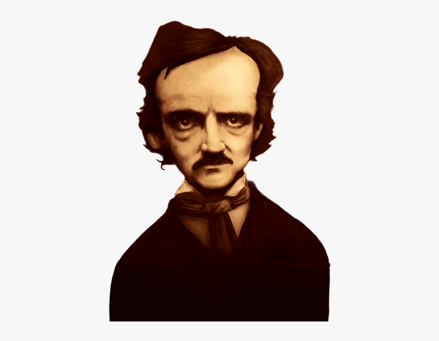 3 Edgar Allan Poe Messages Sticker-0 - Edgar Allan Poe, Transparent Clipart