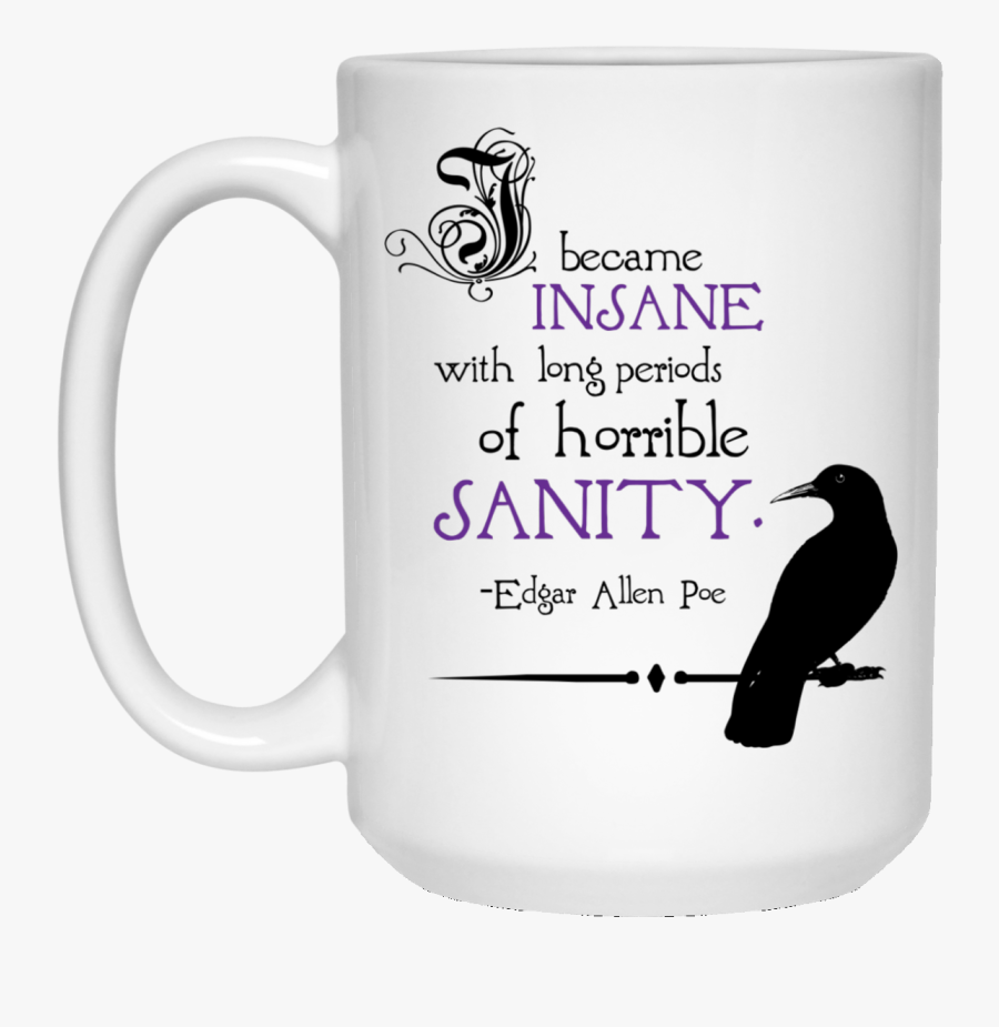 Transparent Edgar Allan Poe Png - Edgar Allan Poe Insane Quote Svg, Transparent Clipart