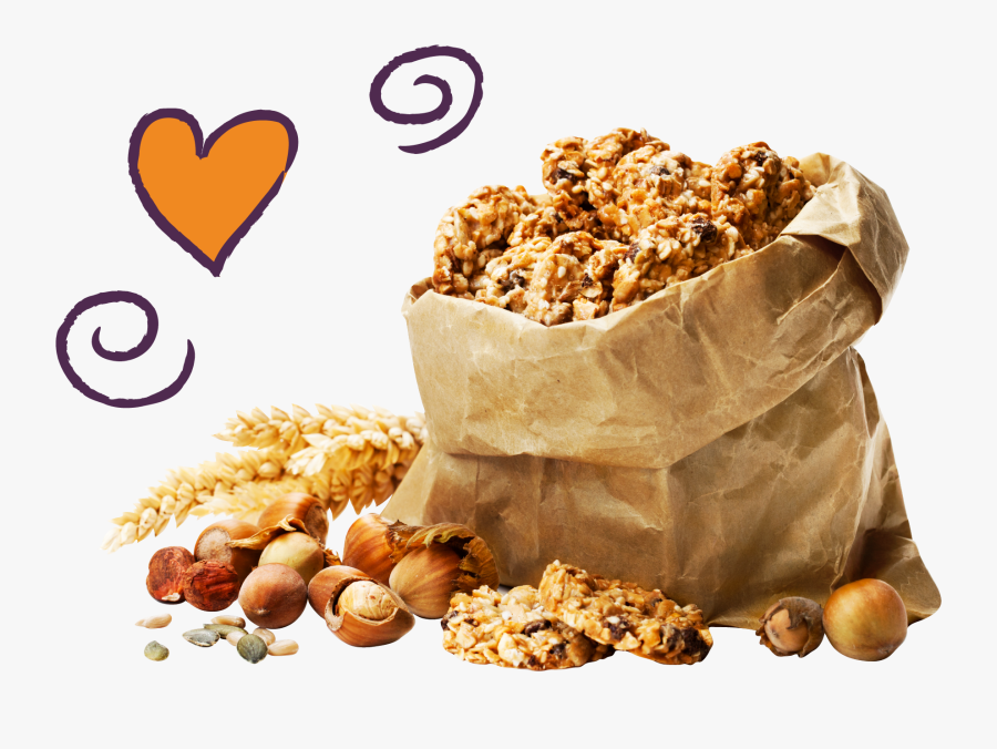 Nuts Clipart Breakfast Snack - Walnut, Transparent Clipart