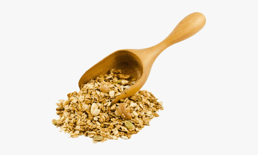 Clip Art Buy Organic Gluten Free - Spoon Granola Png, Transparent Clipart