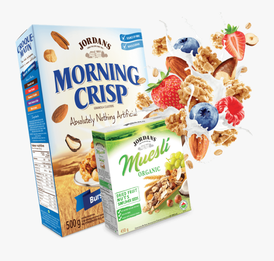 Clipart Box Breakfast Cereal - Jordans Cereal Products Transparent Logo, Transparent Clipart