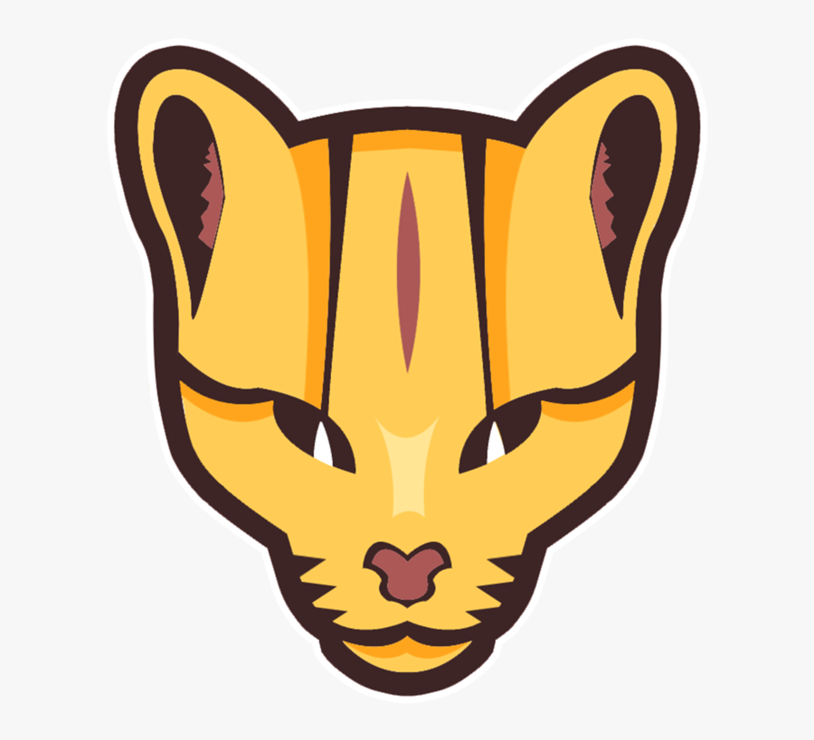 Ocelot-face - Domestic Short-haired Cat, Transparent Clipart