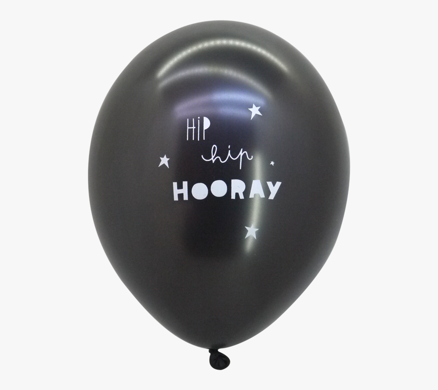 Hip Hip Hooray Balloon - Balloon, Transparent Clipart