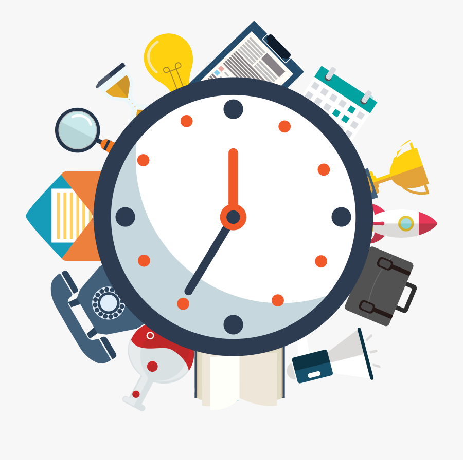 Timekeeping Image - Transparent Time Management Png, Transparent Clipart