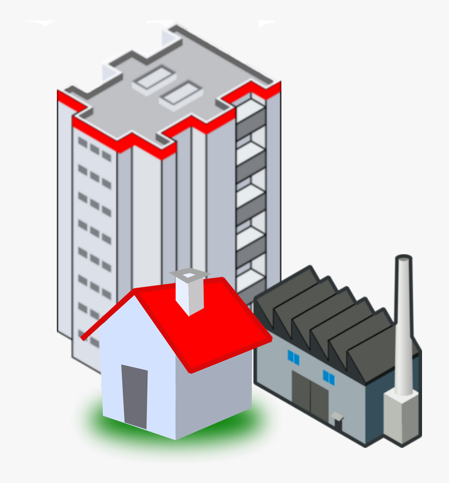 Factory Clip Art, Transparent Clipart