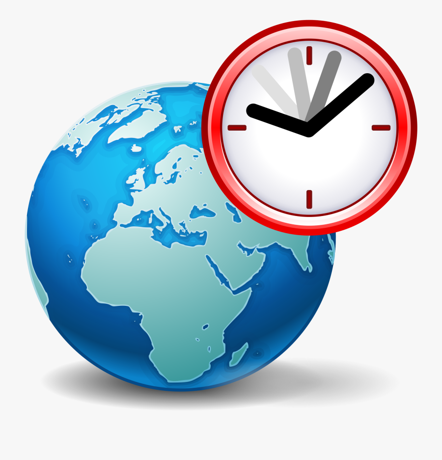 Globe Clipart Current Event - World Map Round Png, Transparent Clipart