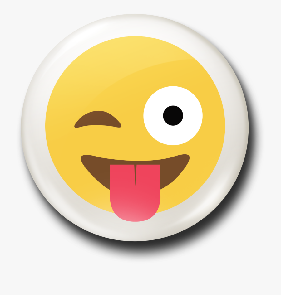 Emoji Clipart Tongue - Tongue Sticking Out Emoji Png, Transparent Clipart
