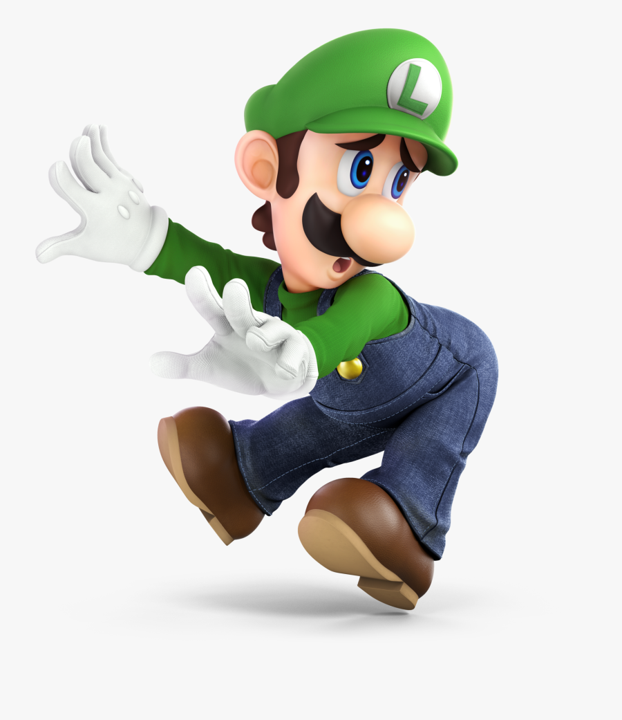 Luigi Png Angry - Super Smash Bros Ultimate Luigi, Transparent Clipart