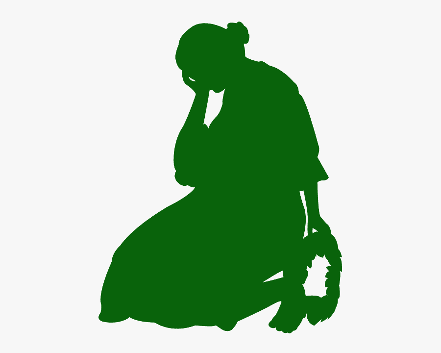 Silhueta Mulher Chorando, Transparent Clipart