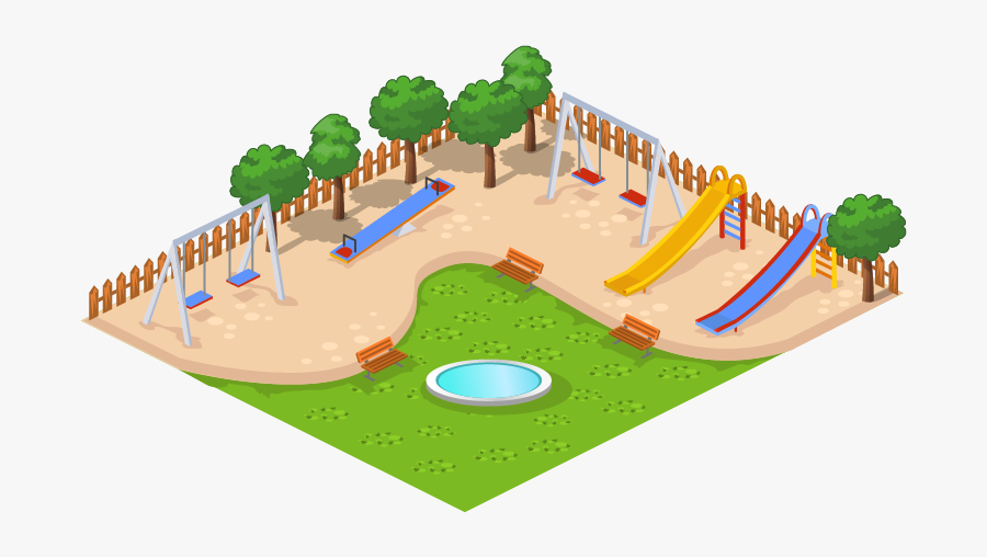 Public Play Venue,games,illustration - Playground Png, Transparent Clipart