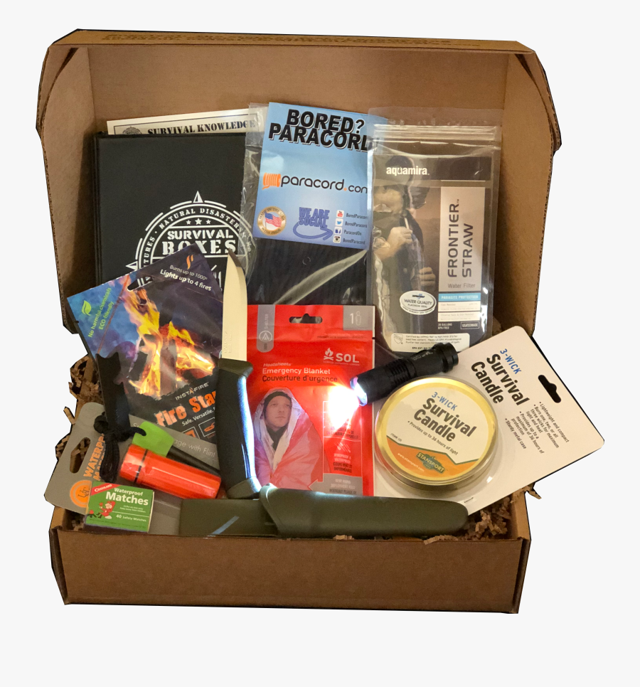Survival Clipart Survival Gear - Survival Box Gear Only Xl, Transparent Clipart