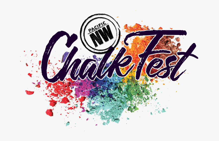 Pacific Northwest Chalk Fest - Calligraphy, Transparent Clipart
