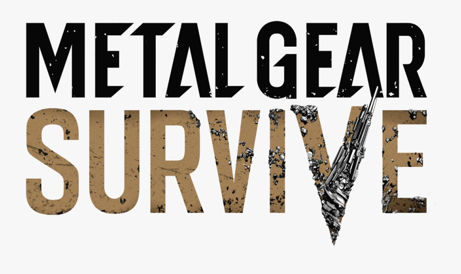 Metal Gear Survive Title, Transparent Clipart