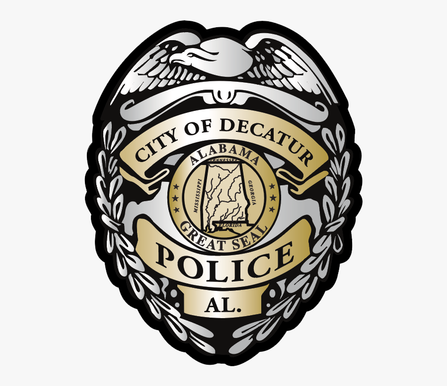Orange City Police Badge, Transparent Clipart