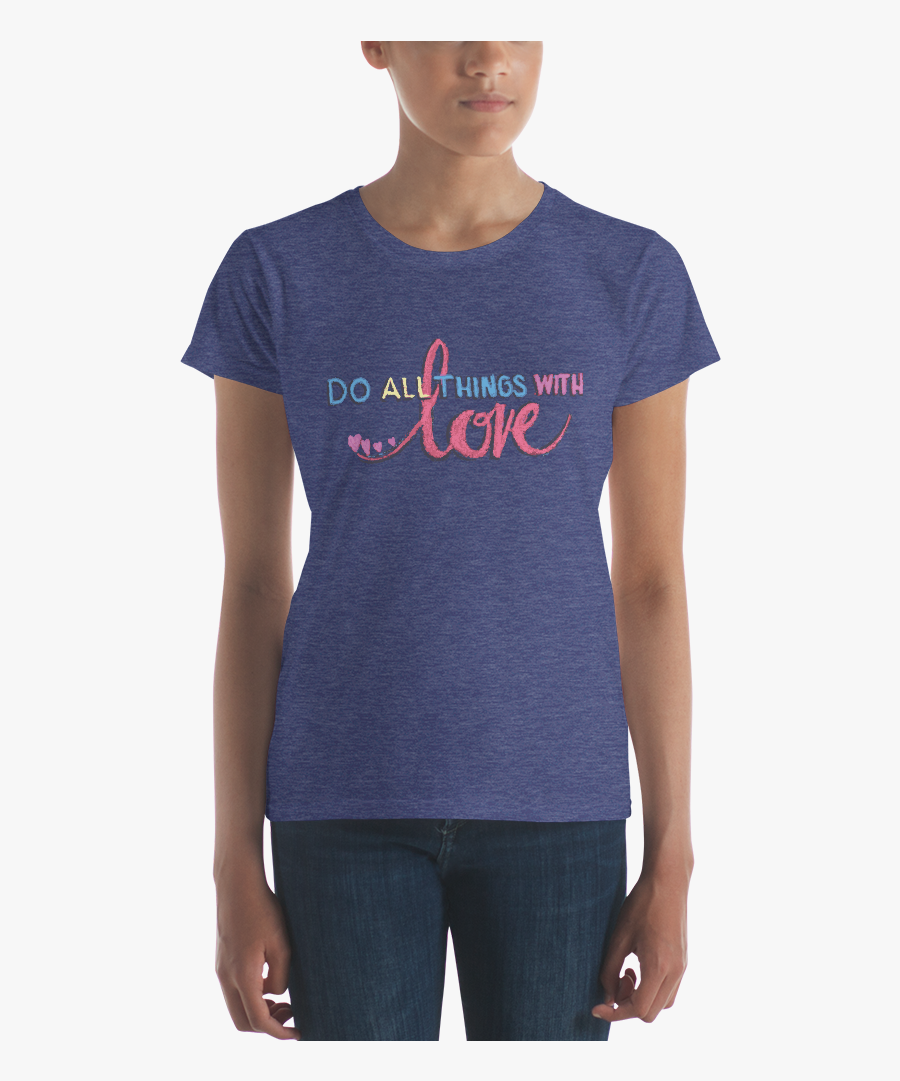 Transparent Chalk Heart Png - Womens Bird Shirt, Transparent Clipart