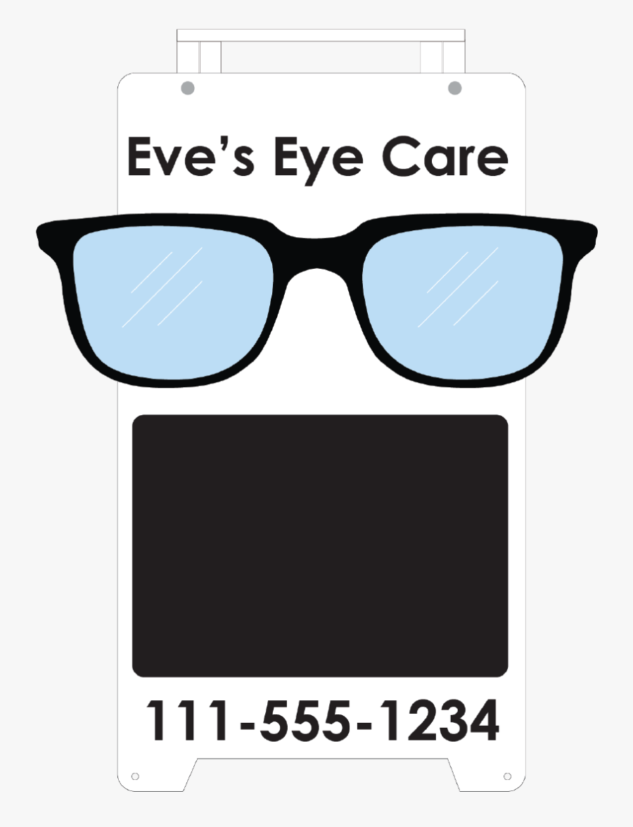 Eye Glasses Sidewalk Boards Stock Design, Transparent Clipart