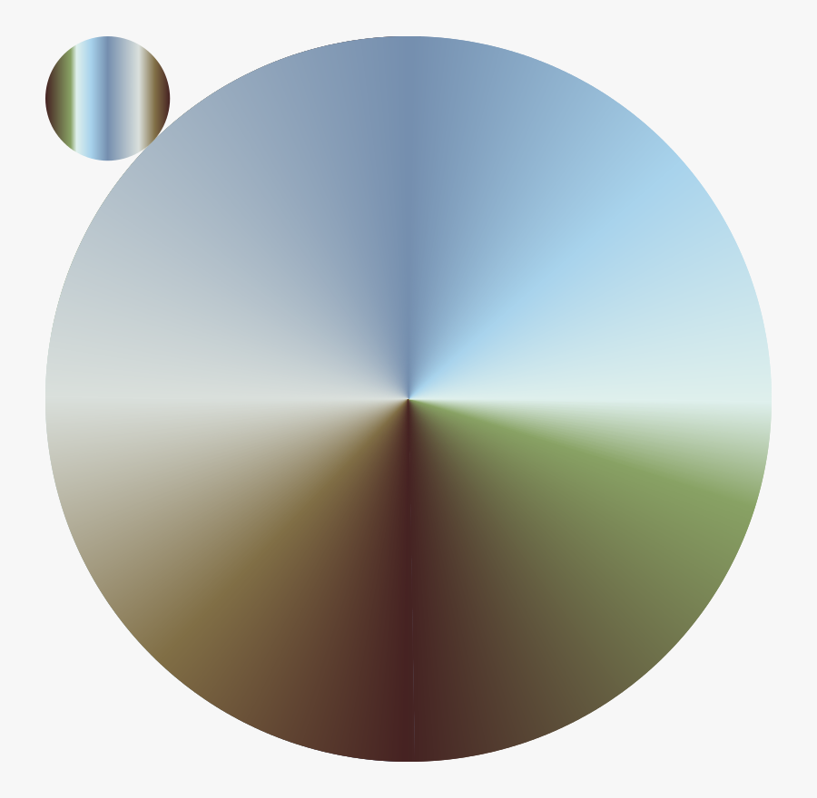 Conic Gradient - Circle, Transparent Clipart