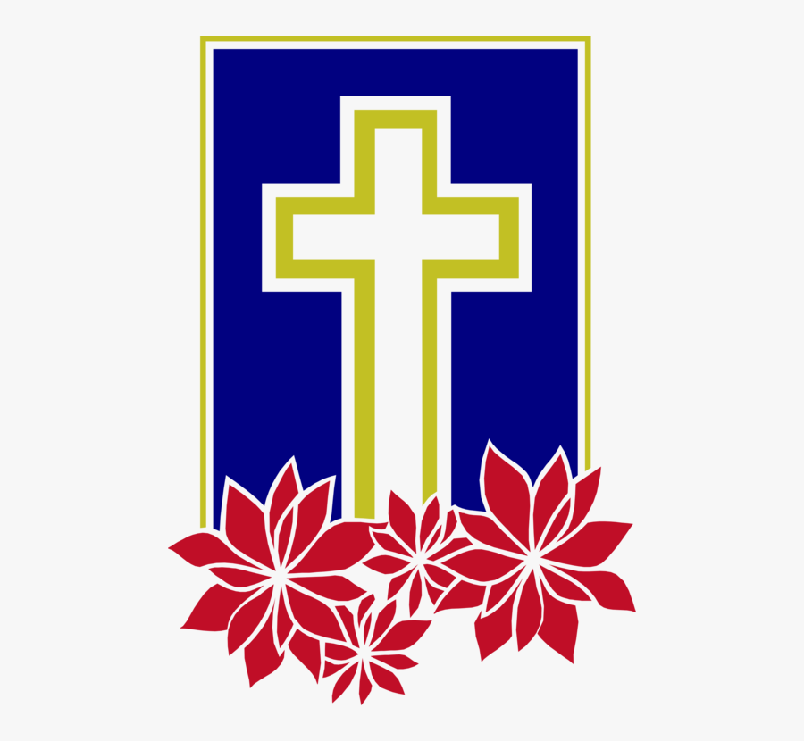 Flower,leaf,symmetry - Cross Flowers Clipart Png, Transparent Clipart