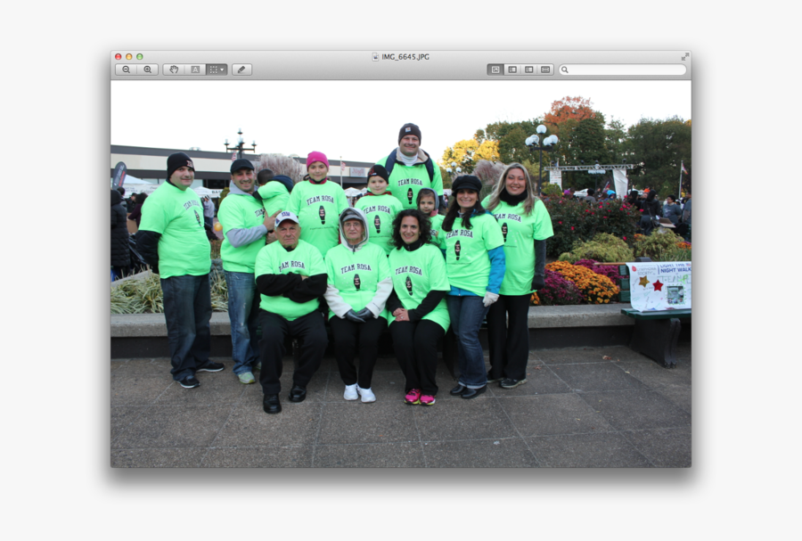 Team Rosa T-shirt Photo - Social Group, Transparent Clipart