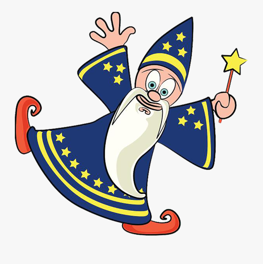 Cartoon Magician Clip Art - Cartoon Png Magician Clipart, Transparent Clipart