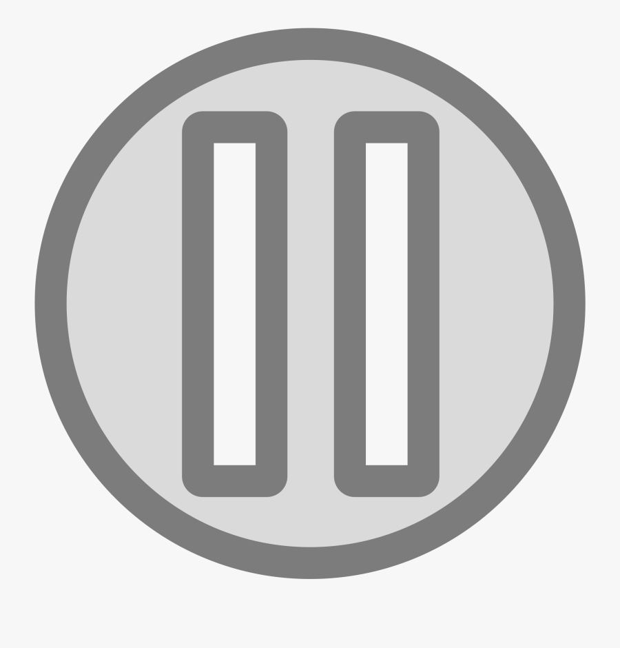 Log In Sign Up Upload Clipart 4 Stock Image - Botón Pausa Fondo Transparente, Transparent Clipart