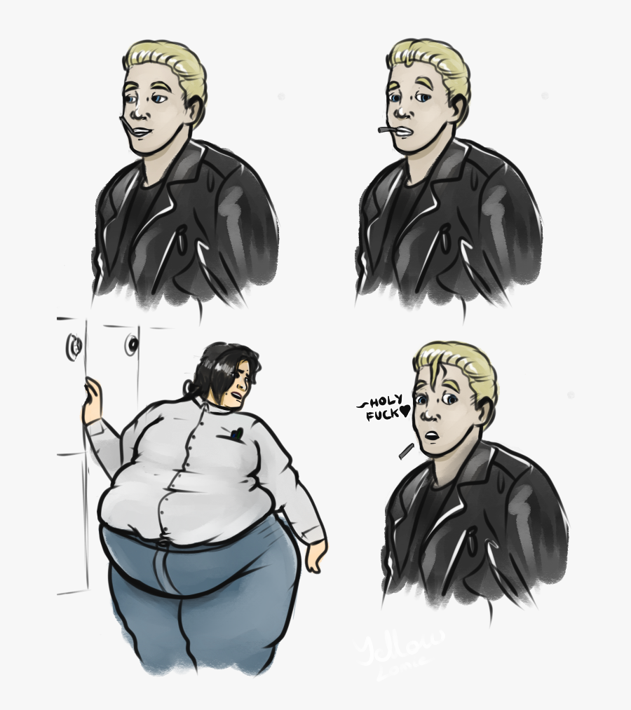 Guy Drawing Greaser And Au Writing Tumblr Prompt - Greaser Drawing, Transparent Clipart