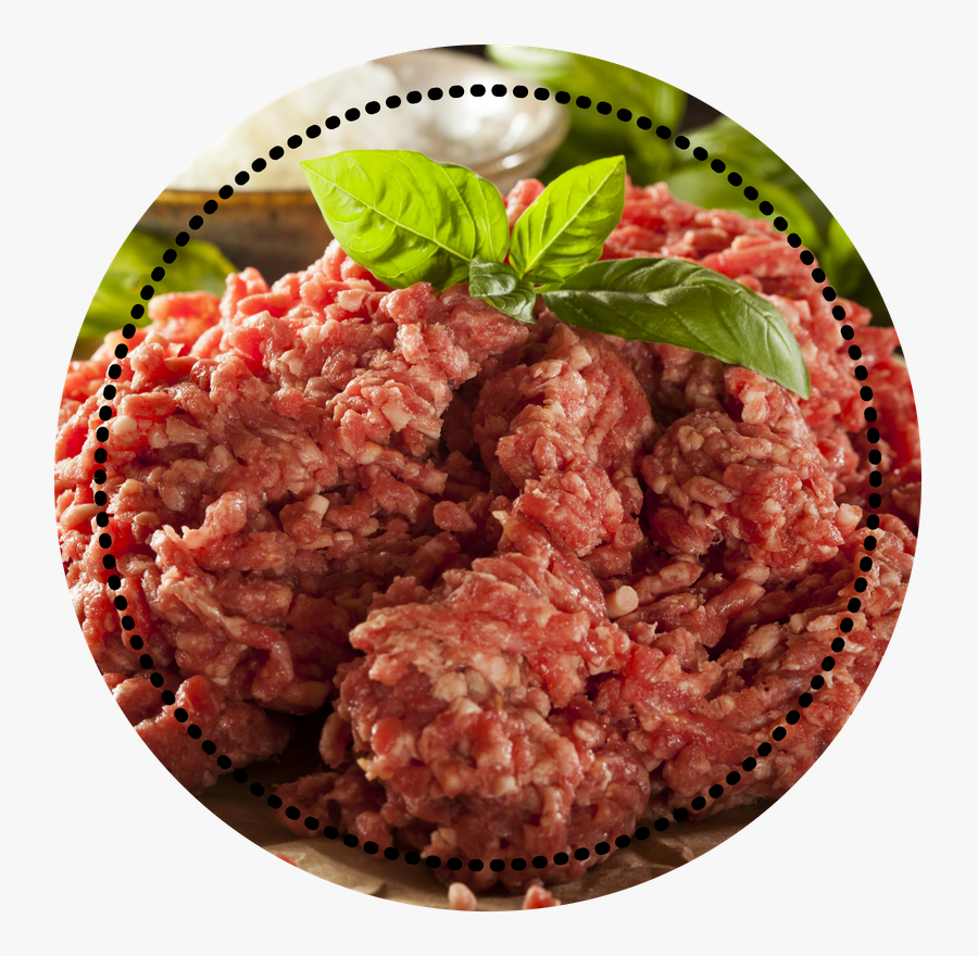 Transparent Ground Beef Clipart - Half Om Half Gehakt, Transparent Clipart
