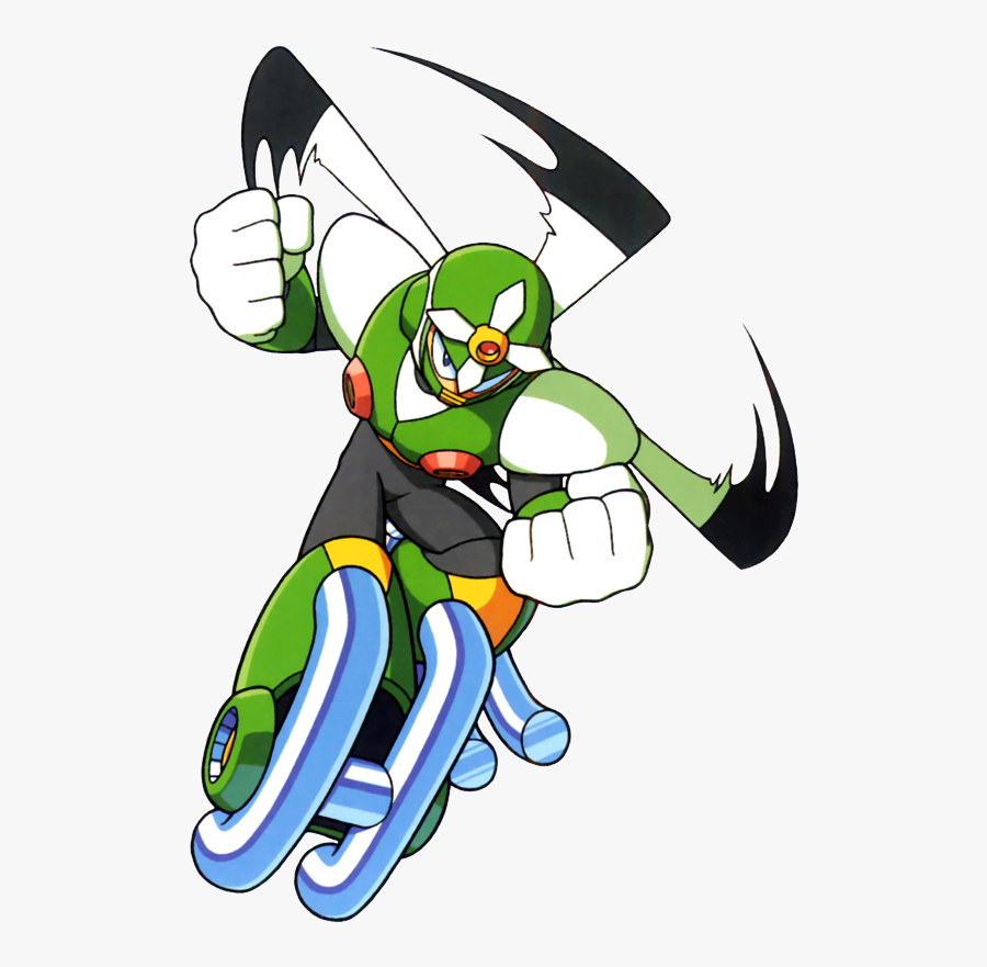 Gyro Man - Mega Man Gyro Man, Transparent Clipart