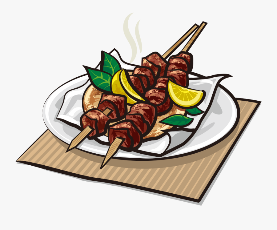 Kebab Clipart Gyro - Seekh Kebab Clipart Png, Transparent Clipart