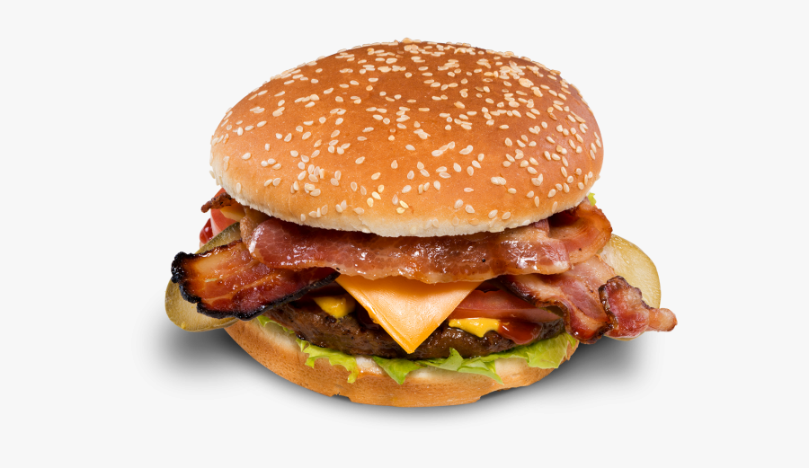 Cheeseburger Hamburger Gyro Bacon Sandwich Whopper - Cheeseburger, Transparent Clipart