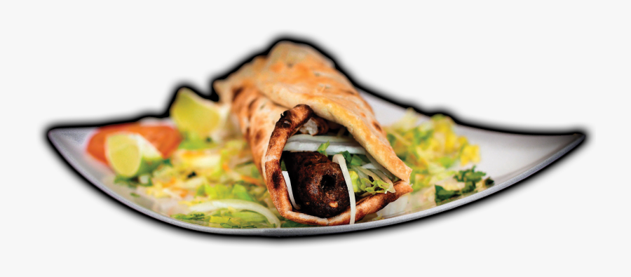 Transparent Kebab Clipart - Bihari Paratha Roll Png, Transparent Clipart