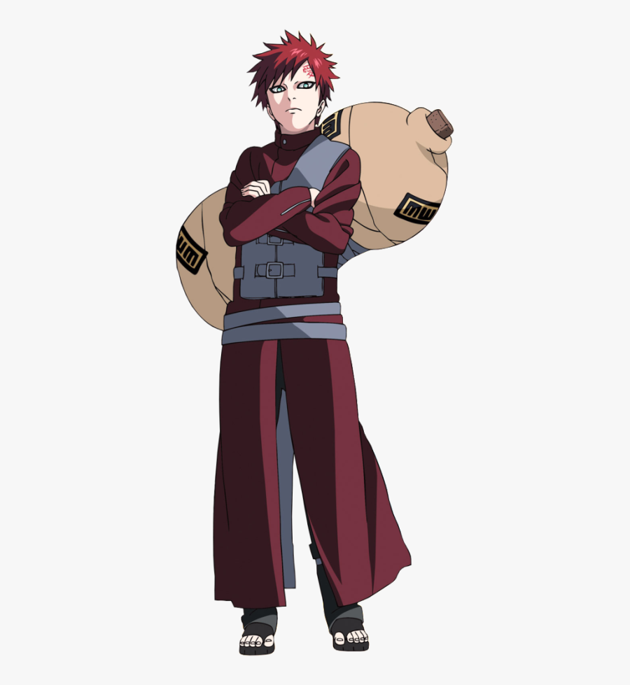 Gaara Anime, Transparent Clipart