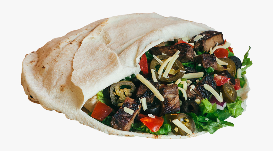 Steak Pita - Gyros Pita Png, Transparent Clipart