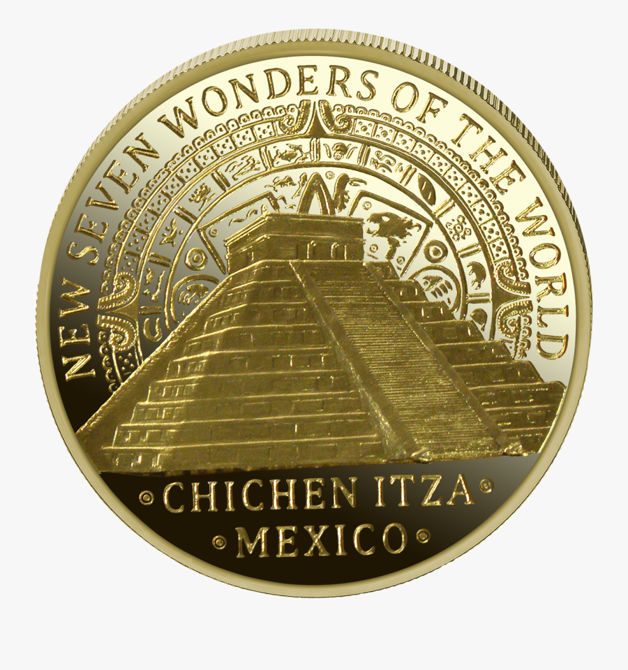 Transparent Chichen Itza Png - Coin, Transparent Clipart