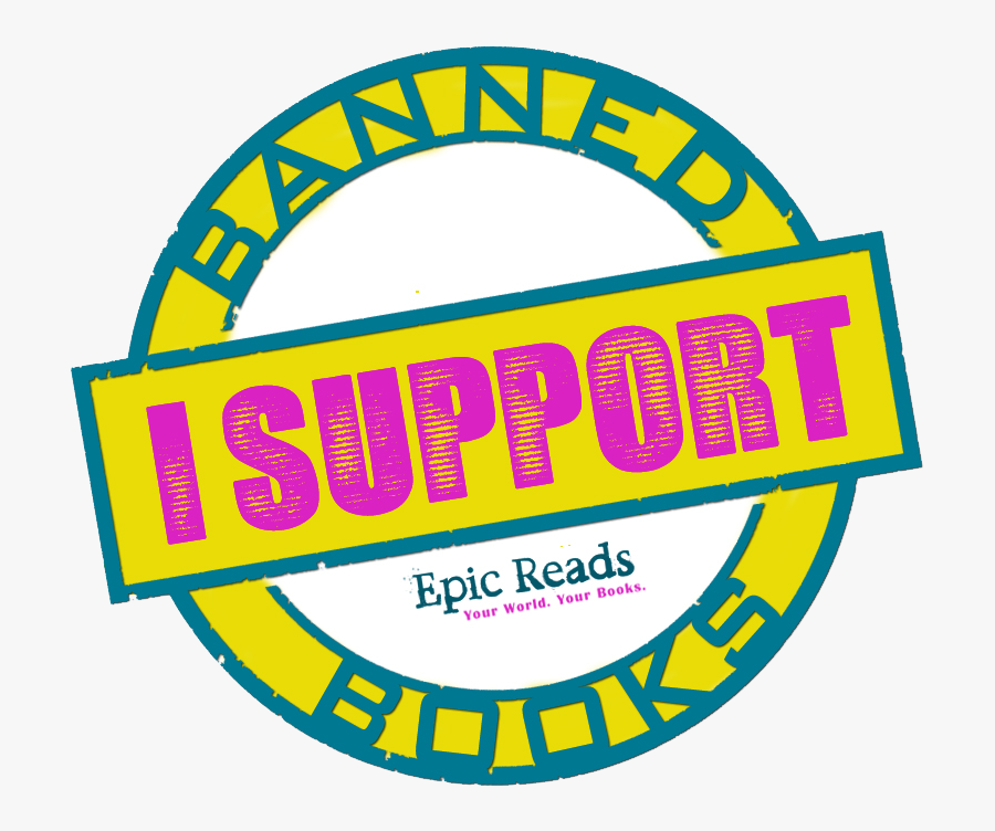 Epic Reads Celebrates Banned Books Week Clip Art Library - Banned Books Week, Transparent Clipart