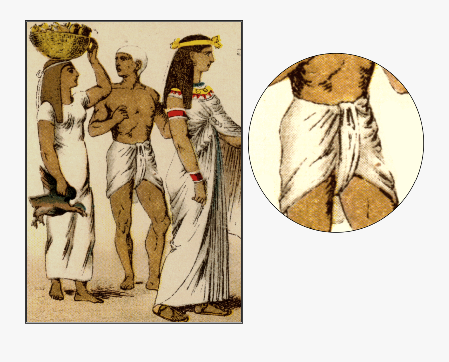 Egyptian Linen Clothing - Ancient Egyptian Clothing, Transparent Clipart