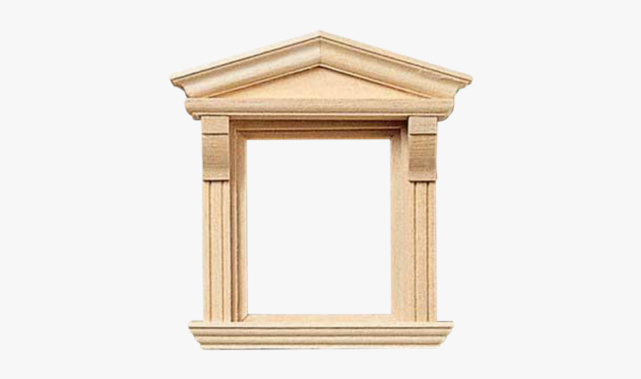 Victorian Dollhouse Dormer Window - Plywood, Transparent Clipart