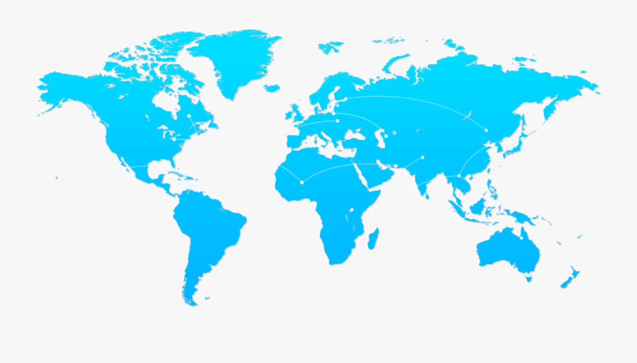 Transparent Background High Resolution World Map, Transparent Clipart