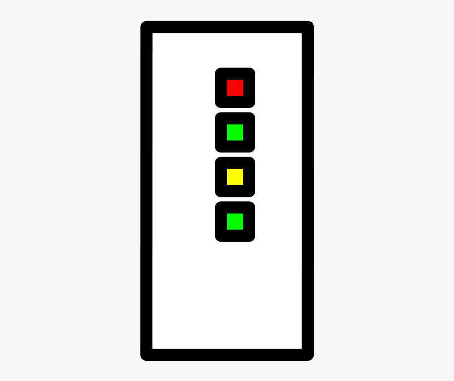 Modem - Traffic Light, Transparent Clipart