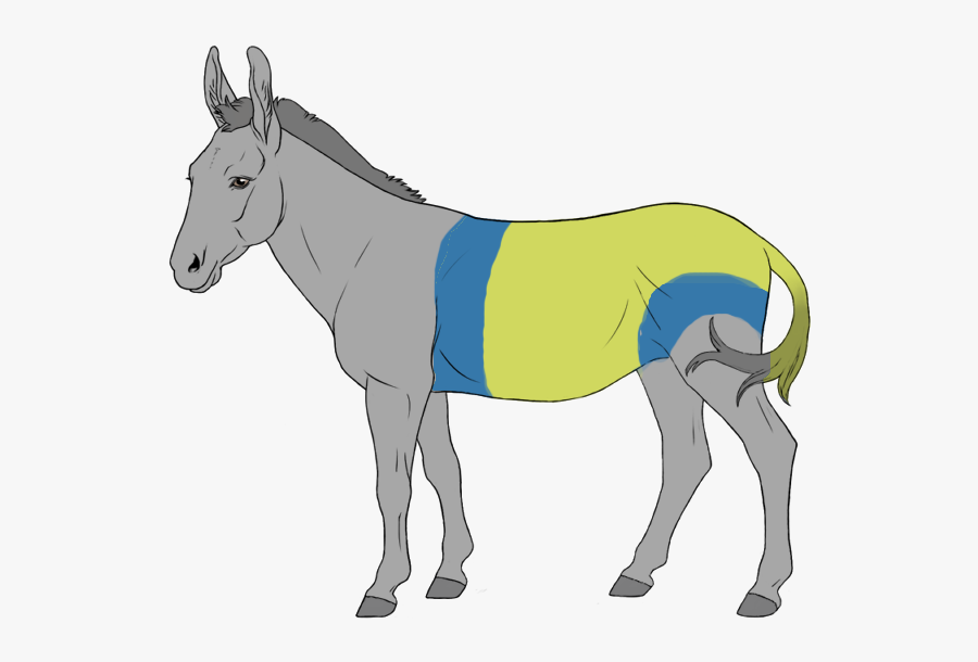 Can"t Have The "middle Section - Burro, Transparent Clipart